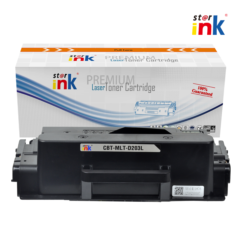 Starink Compatible Samsung MLT D203L/5K-BK Patent-free