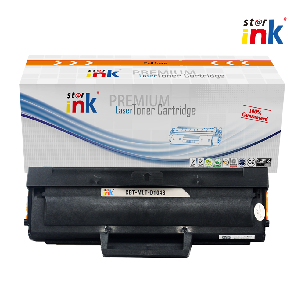 Starink Compatible Samsung MLT D104S/1.5K-BK Patent-free