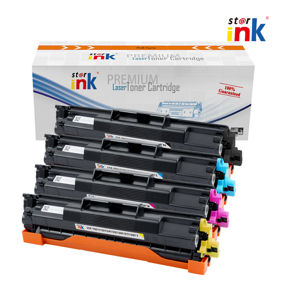 Starink Compatible Brother TN217/227/247/257/267/277/297/3K-BK