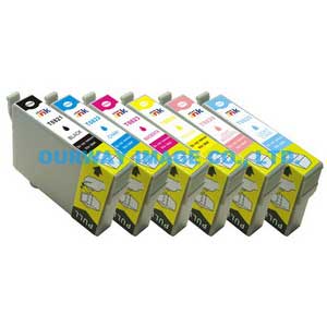 Compatible Ink Cartridge Epson T0821 BK/ T0822 CY/ T0823 MG/ T0824 YL/ T0825 LC/ T0826 LM