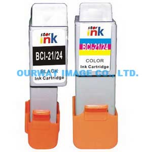 Compatible Ink Cartridge Canon BCI-21/ 24 Black/ Color