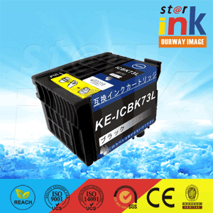 Compatible Ink Cartridges for Epson ICBK73L with Chip
