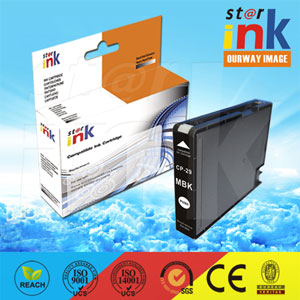 Compatible Ink Cartridges for Canon PGI-29 MBK with Chip