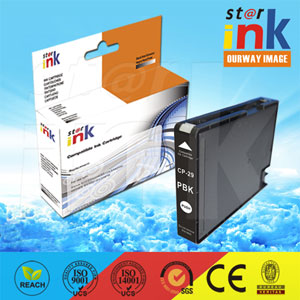 Compatible Ink Cartridges for Canon PGI-29 PBK with Chip
