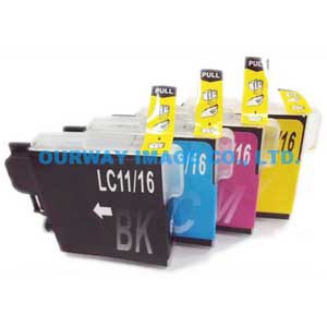Compatible Ink Cartridge Brother LC11/ LC16/ LC38/ LC61/ LC65/ LC67/ LC980/ LC1100 High Capacity