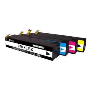 Compatible ink Cartridge for HP971XL Y with Chip