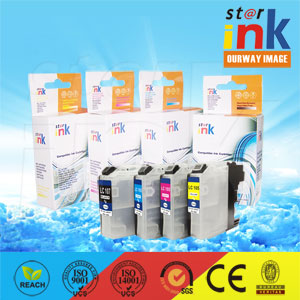Compatible ink Cartridge for Brother LC107BK/105C/M/Y