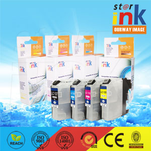 Compatible ink Cartridge for Brother LC137BK/135C/M/Y
