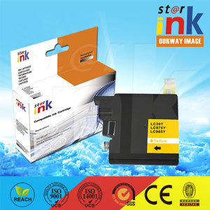 Compatible Ink Cartridge for Brother LC985 Y